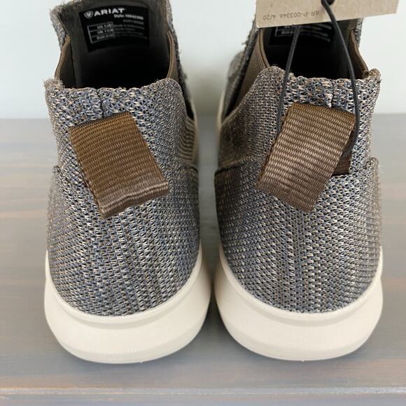 Ariat Hilo Midway Heather Brown Slip On Shoes Men Sz 9.5D Lightweight Flex NWT - Picture 3 of 9